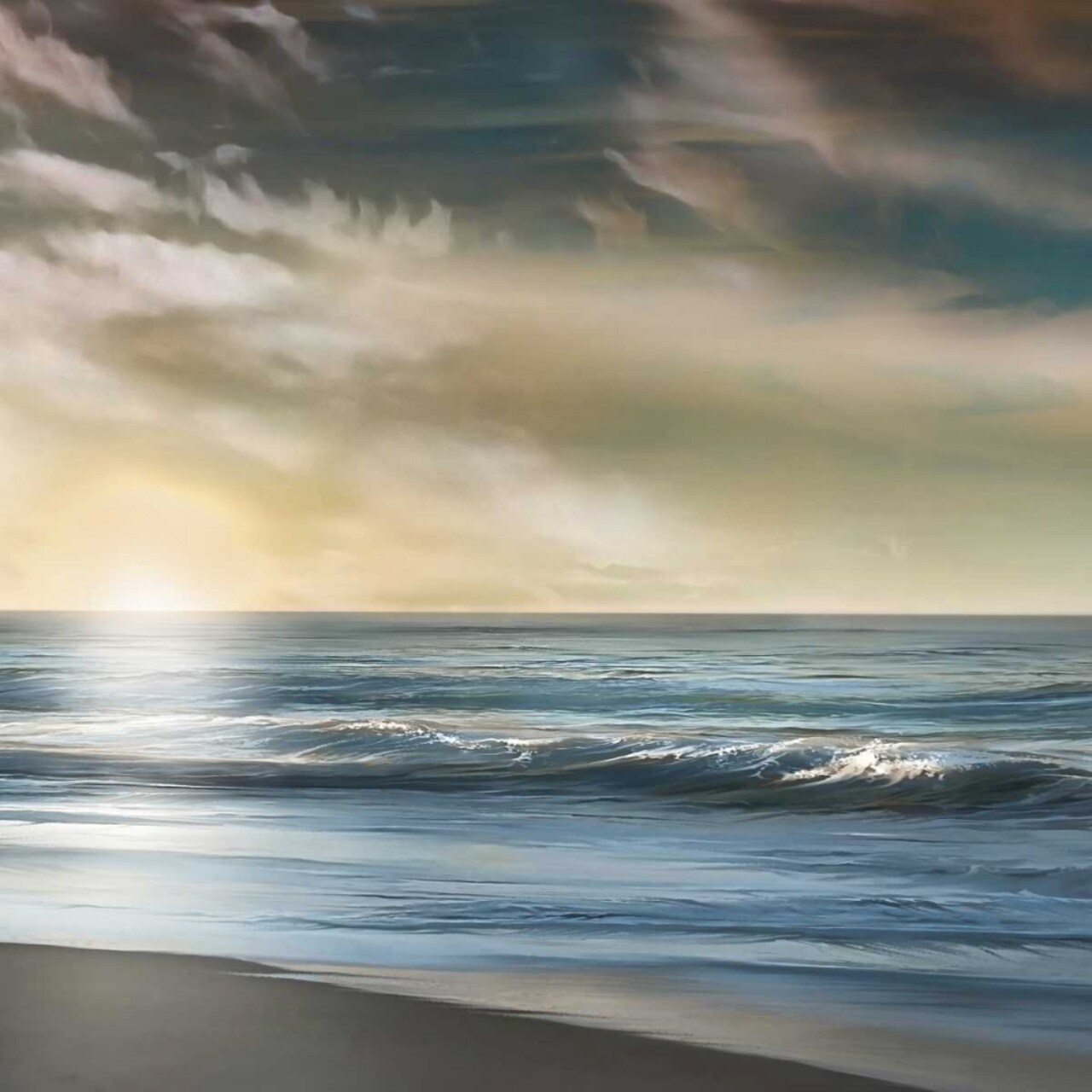 Suns Dying Poster Print by Mike Calascibetta - Item # VARPDX14153